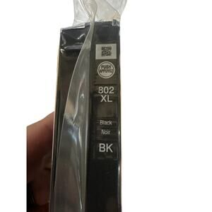 Genuine Epson 802XL Black High-Yield Ink T802XL120-S WorkForce Pro EXPIRED